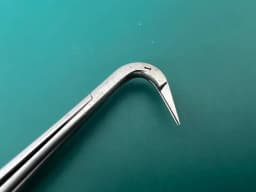Scanlan 7007-498 Premier Jacobson Micro Scissors, round handle, 125º 16.5 cm