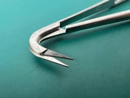 Scanlan 7007-498 Premier Jacobson Micro Scissors, round handle, 125º 16.5 cm