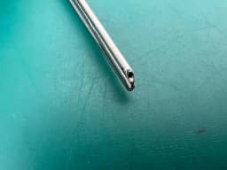 Scanlan 4004-125 Broli-Adson Forceps 1.2 mm serrated tips, one suction cannula