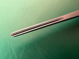 Jarit 320-111TI Cardio-Grip DeBakey Vascular Forceps Titanium, 1.8mm