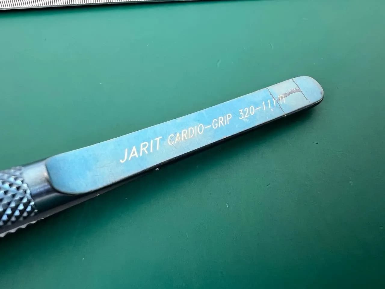 Jarit 320-111TI Cardio-Grip DeBakey Vascular Forceps Titanium, 1.8mm