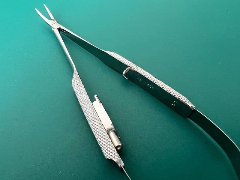 Katena K6-3620 Barraquer Needle Holder Curved Standard