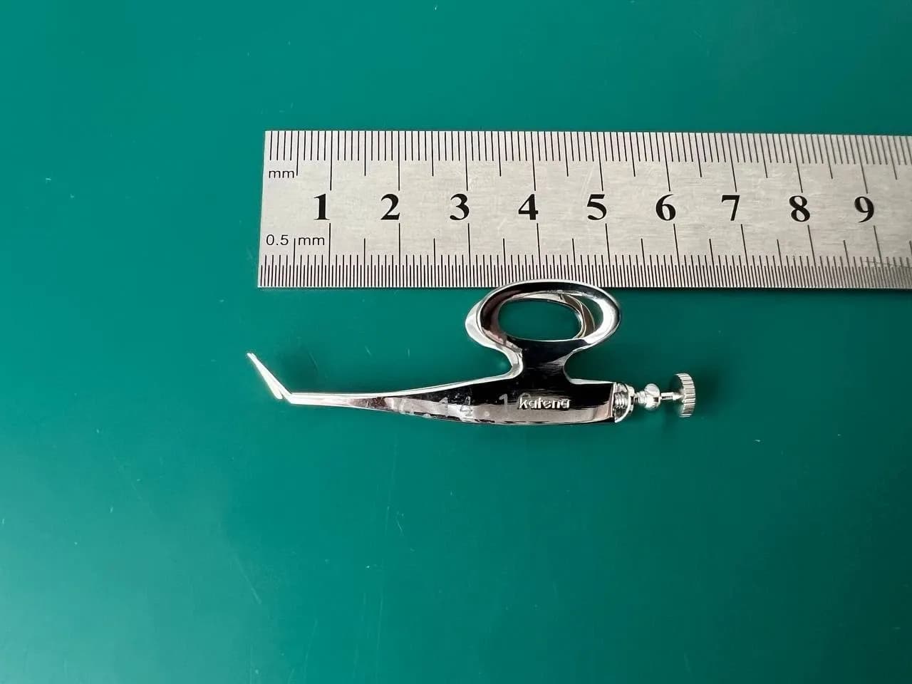 Katena K4-4900 Barraquer Iris Scissors Blunt Tips, 7mm Long Blades