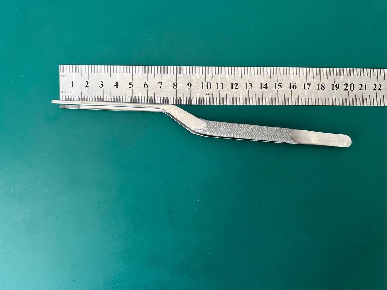 V.Mueller NL3785-060 RHOTON-CUSHING Dressing Forceps, Serrated jaws, 8cm shaft