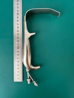 Snowden Pencer 88-1086 Tebbetts 30mm Fiberoptic breast Retractor Blade suction