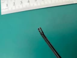 Richards 131206 Cupped Ear Forceps, Ebony Micro, ENT
