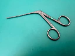Richards 131206 Cupped Ear Forceps, Ebony Micro, ENT