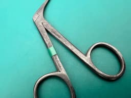 Richards 131206 Cupped Ear Forceps, Ebony Micro, ENT
