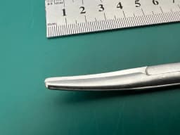 Jarit 323-730 Metzenbaum Supercut Scissor, Dual Pivot 10mm, Blunt Blades, Curved