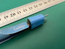 Codman 80-1713 Titanium Rhoton Bipolar Bayonet Forceps