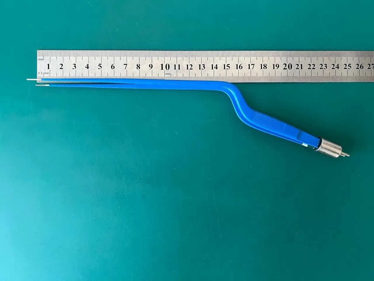 Radionics BF KSC Bayonet Bipolar Forceps, Insulated