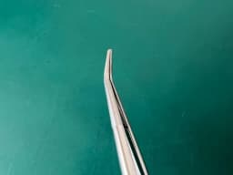 Weck 395118 Neurofeel Thumb Forceps Angled, smooth, 7-1/4" (18.5 cm)