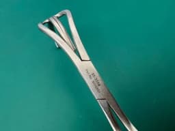Pilling 35-3584 LEMOLE-STRONG AORTA CLAMP, Debakey Clamp