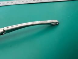 Teleflex Pilling 211117A Landreneau Masher Grasping Forceps, Curved, 7.8mm 22cm