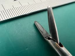 Pilling 215558A Landreneau Needle Holder TC Single Action 5mm Straight 14-1/2"