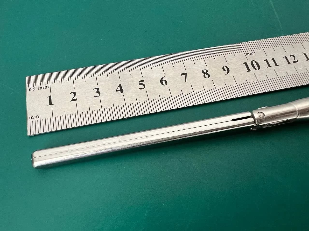 Pilling Weck 211603A Landreneau Debakey Grasping Forceps 7mm Tip 10mm Shaft