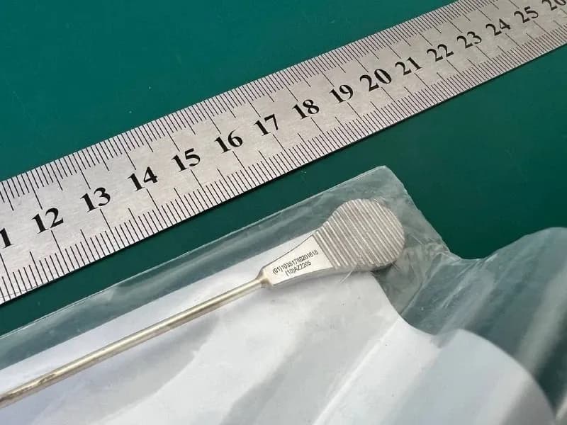 Jarit 475-331 Buie Fistula Probe Heavy Model, Probe Tip, 6-3/8"