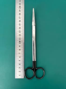 Jarit 102-216 Kaye Face Lift Scissors Supercut 194mm Curved, 7-3/4"