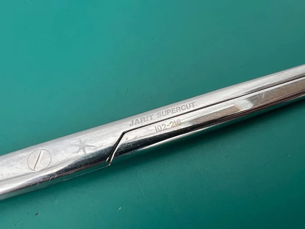 Jarit 102-216 Kaye Face Lift Scissors Supercut 194mm Curved, 7-3/4"