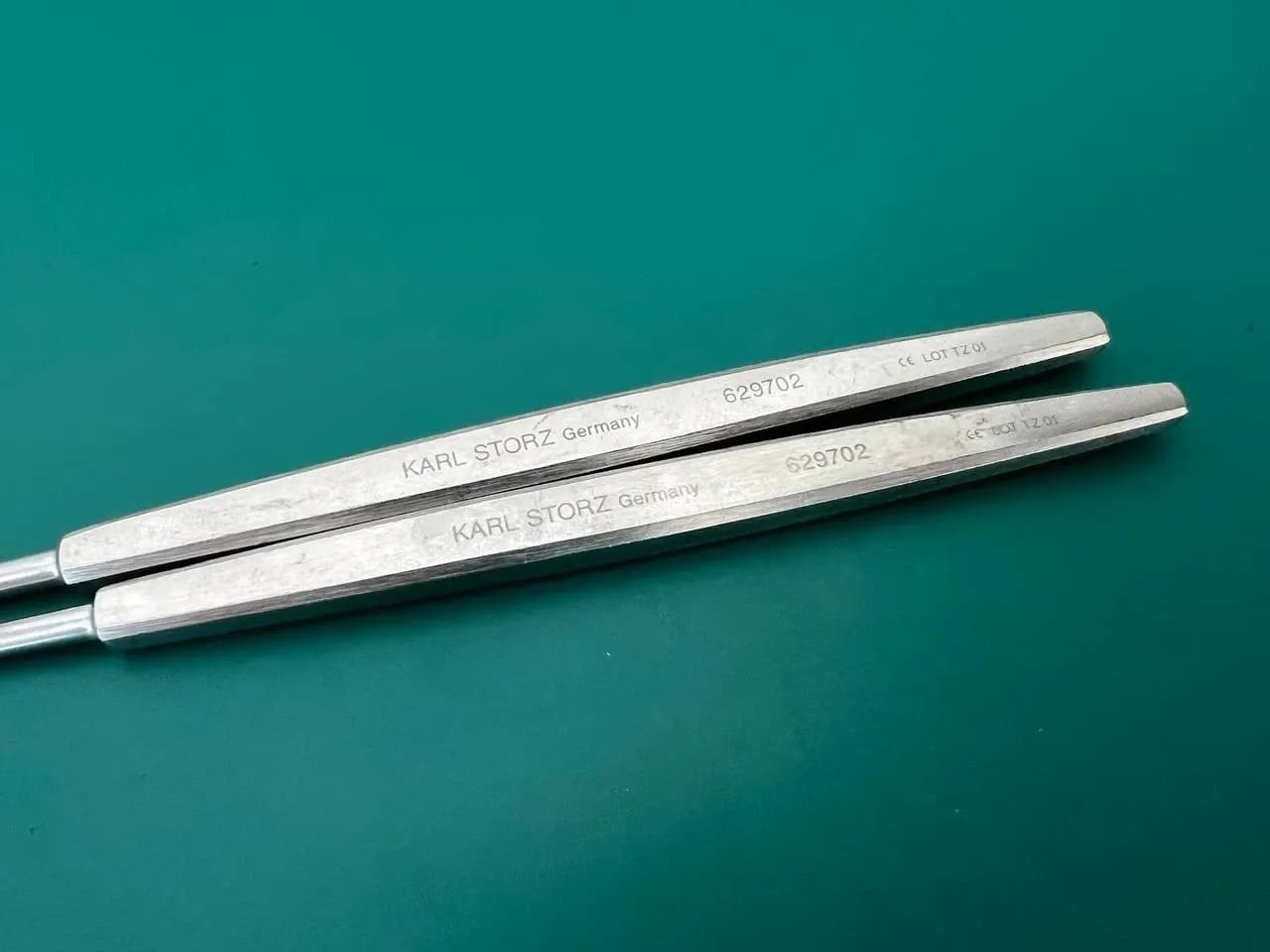 Lot of 2 Karl Storz 629702 Antrum Curette, 7" 19 cm