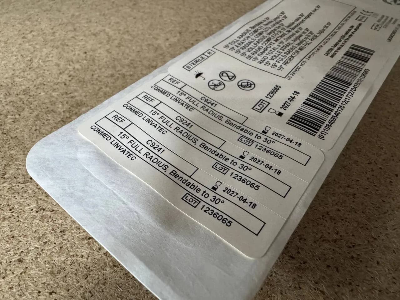 Комплект із 6 резекторів ConMed Linvatec C9241 4.2 mm 15°
