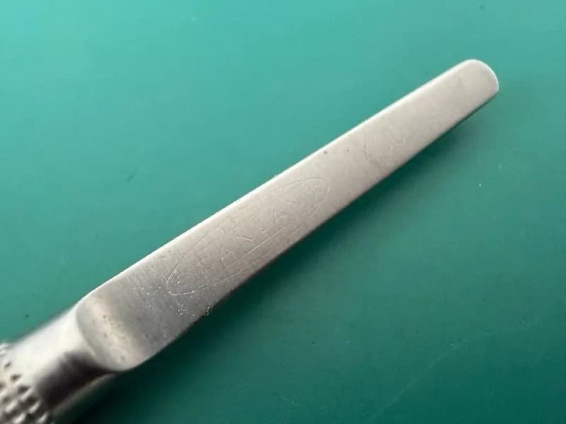 Мікропінцет Scanlan 4004-97, кругла ручка, алмазне напилення, 7-1/8″ (18.1 cm)