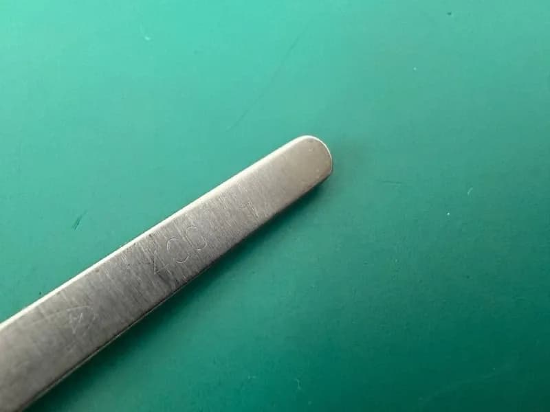 Мікропінцет Scanlan 4004-97, кругла ручка, алмазне напилення, 7-1/8″ (18.1 cm)
