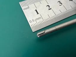 ConMed SHUTT-Linvatec 12.1001 2.75mm Straight Grasping Forceps Arthroscopy 9"