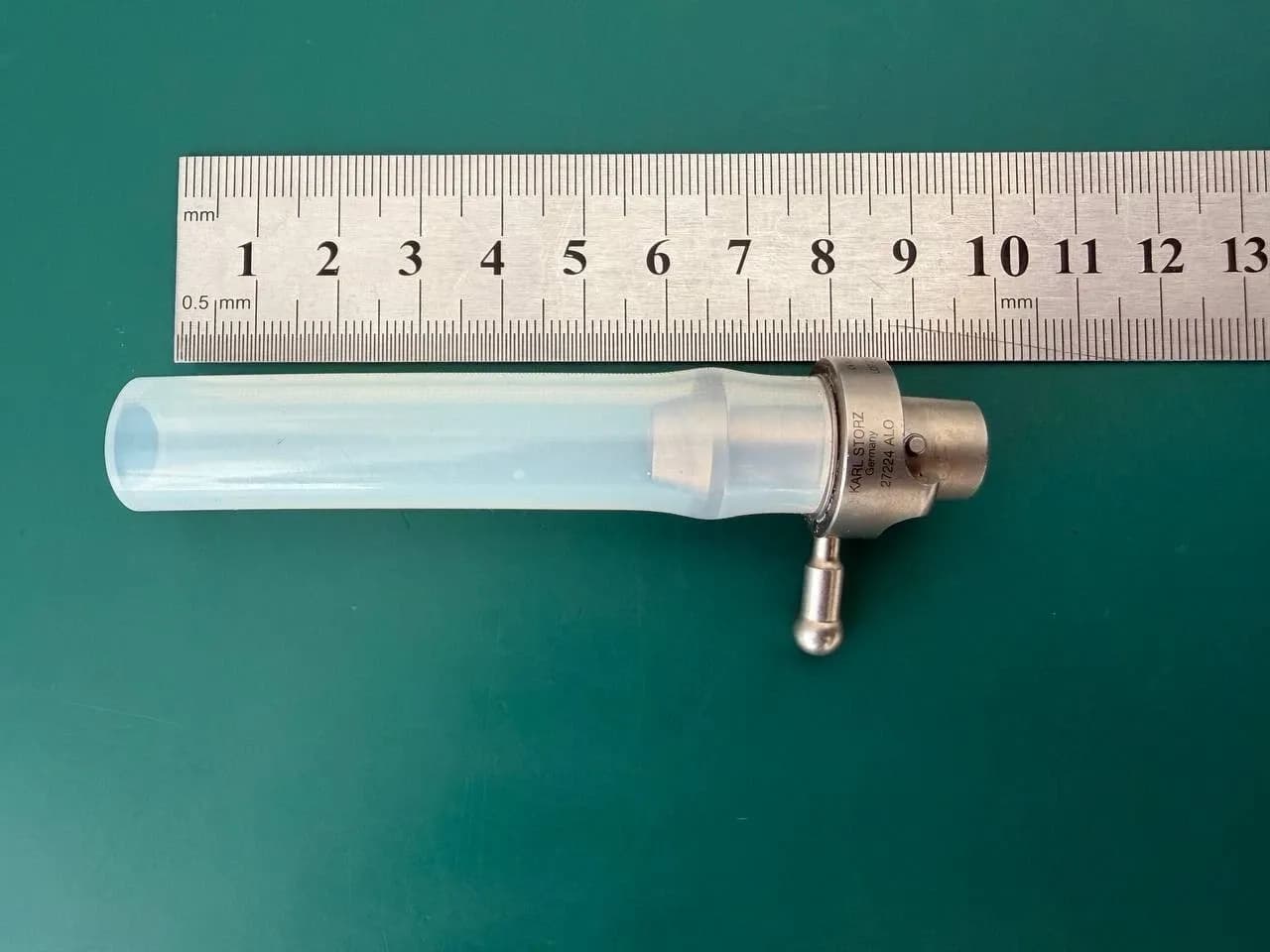 Karl Storz Connector with Tube for Evacuator, 27224 ALO
