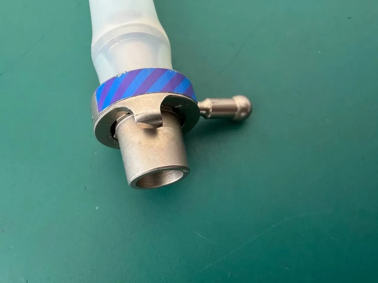 Karl Storz Connector with Tube for Evacuator, 27224 ALO