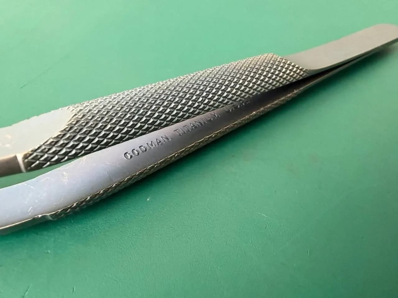Codman 80-1703 Rhoton Bayonet Forceps, Titanium, Microsurgical Forceps