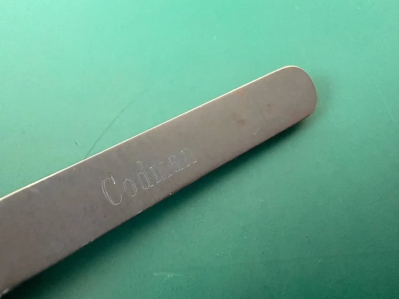 Codman 80-1703 Rhoton Bayonet Forceps, Titanium, Microsurgical Forceps