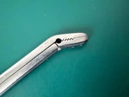 Aesculap FF553R CASPAR Rongeur, angled downwards, 150 °, 160 mm (6 1/4") 3MM