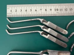 Lot of 20 Pilling Surgical Bulldog Clamp, DeBakey Jaw