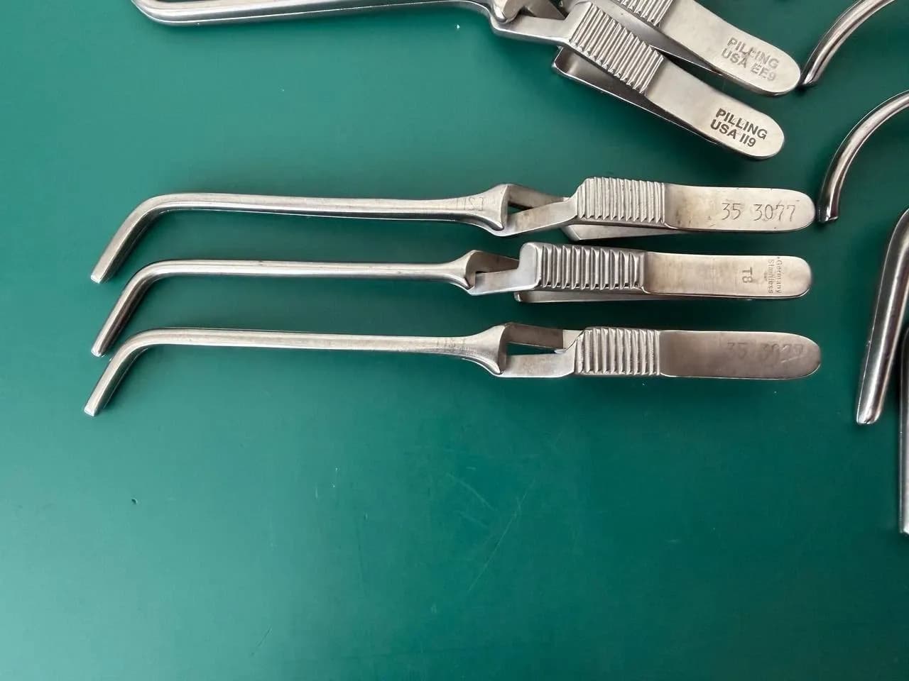 Lot of 20 Pilling Surgical Bulldog Clamp, DeBakey Jaw