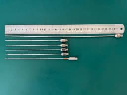 Lot of 6 Byron Liposuction Cannula, Lamis Cannula, Spiral Cannula, BN1406