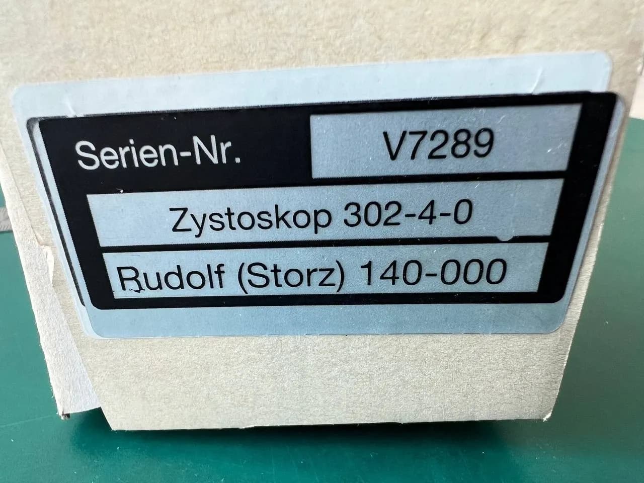 Rudolf Karl Storz Cystoscope 4mm 302 mm 0 degree
