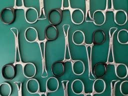 Lot of 30 Aesculap Towel Clamps, BF433R, BF431R