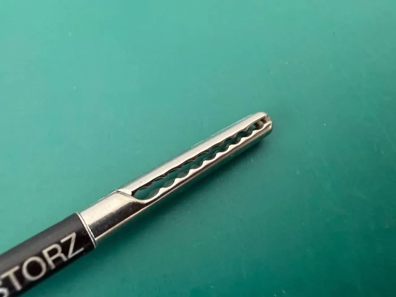 Karl Storz 33310 WT 5mm X 36cm Wavy Grasping Forceps, 33121 ClickLine Handle