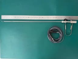 R. Wolf 8393.975 Bipolar Kleppinger Grasper w/ Cable, 8393.714 insert 5 mm 45cm
