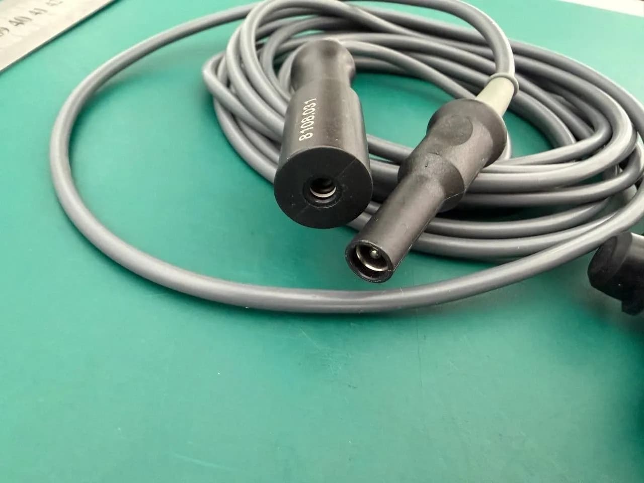 R. Wolf 8393.975 Bipolar Kleppinger Grasper w/ Cable, 8393.714 insert 5 mm 45cm