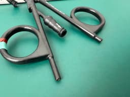 Karl Storz 461010 Bipolar Forceps 15°Upturned Suction Channel 12.5cm