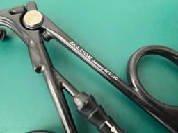 Karl Storz 461010 Bipolar Forceps 15°Upturned Suction Channel 12.5cm