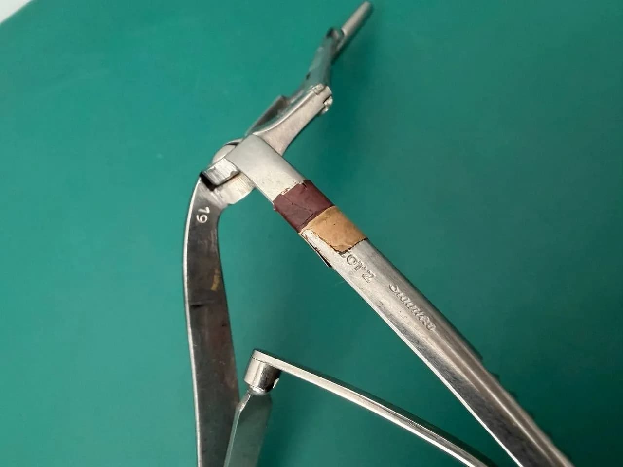 Storz N3070 Jansen-Middleton Septum Forceps 4mm x 11mm cups 174mm, 6.9 inches.