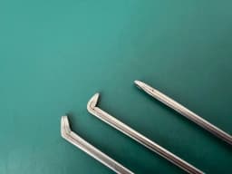 Lot of 3 Karl Storz Strumpel Ear Forceps, 162550, 162580, 162570