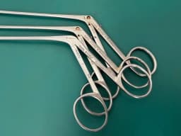 Lot of 3 Karl Storz Strumpel Ear Forceps, 162550, 162580, 162570