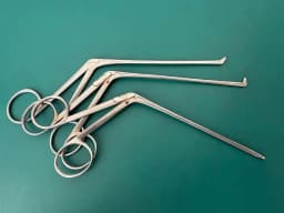 Lot of 3 Karl Storz Strumpel Ear Forceps, 162550, 162580, 162570