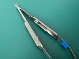 Katena K6-3300 Barraquer Needle Holder, CVD, 5"