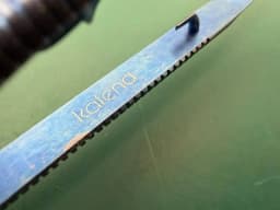 Katena KT6-3820 Micro Needle Holder Curved W/ Lock Titanium