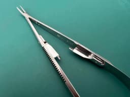 Weck 4120 Castroviejo Needle Holders, Curved, Locking